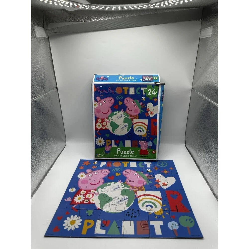 Peppa Pig “Protect Our Planet” 24-Piece Puzzle Vista Puzzles Complete 3+
